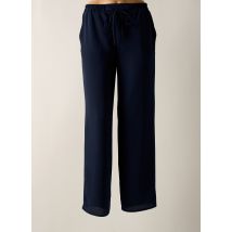 GREGORY PAT - Pantalon droit bleu en polyester - Femme - Taille 52 - Modz