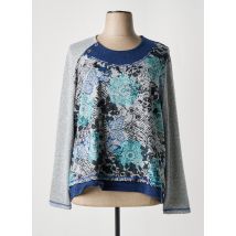 GRIFFON - Pull bleu en polyester - Femme - Taille 56 - Modz