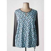 BARBARA LEBEK - T-shirt bleu en viscose - Femme - Taille 48 - Modz