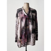 CHALOU - Tunique manches longues gris en viscose - Femme - Taille 52 - Modz