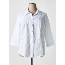GUY DUBOUIS - Chemisier blanc en coton - Femme - Taille 46 - Modz