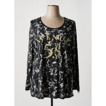 NO SECRET - T-shirt noir en coton - Femme - Taille 50 - Modz