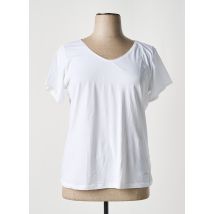 AGATHE & LOUISE - T-shirt blanc en coton - Femme - Taille 46 - Modz