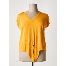 PAZ TORRAS - T-shirt orange en bambou - Femme - Taille 44 - Modz