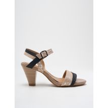 FUGITIVE BY FRANCESCO ROSSI - Sandales/Nu pieds beige en autre matiere - Femme - Taille 37 - Modz