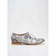 FUGITIVE BY FRANCESCO ROSSI - Derbies blanc en cuir - Femme - Taille 38 - Modz