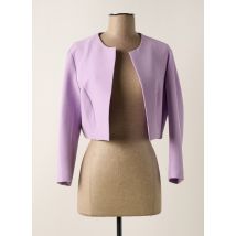 CARLA MONTANARINI - Boléro violet en polyester - Femme - Taille 38 - Modz