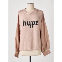 ANGELA DAVIS - Pull rose en acrylique - Femme - Taille 36 - Modz