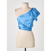 KING KONG - Top bleu en viscose - Femme - Taille 36 - Modz