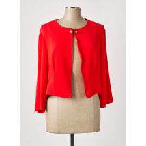DAMA MIA - Veste chic rouge en polyester - Femme - Taille 50 - Modz