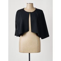 GINA BACCONI - Poncho noir en polyester - Femme - Taille 46 - Modz