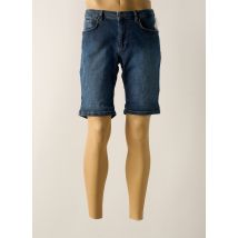 COFOX - Bermuda bleu en coton - Homme - Taille 50 - Modz