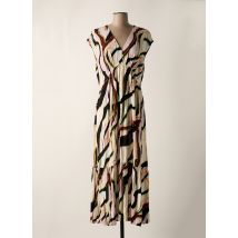 ANDAM - Robe longue beige en viscose - Femme - Taille 36 - Modz