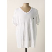 ARISTOW - T-shirt blanc en coton - Homme - Taille XXL - Modz