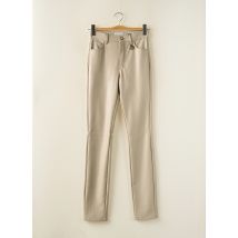 ROSNER - Pantalon slim jaune en polyurethane - Femme - Taille 36 - Modz