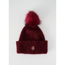 TOMMY HILFIGER - Bonnet violet en polyamide - Homme - Taille TU - Modz