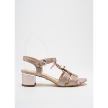 CAPRICE - Sandales/Nu pieds or en cuir - Femme - Taille TU - Modz