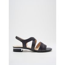 CAPRICE - Sandales/Nu pieds gris en cuir - Femme - Taille 36 - Modz