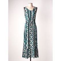 STREET ONE - Robe longue vert en viscose - Femme - Taille 40 - Modz
