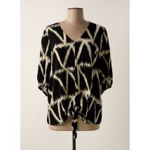 GEISHA - Blouse noir en viscose - Femme - Taille 40 - Modz