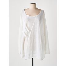 NOOK - Pull blanc en lin - Femme - Taille 38 - Modz