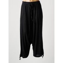 BLACK LABEL - Sarouel noir en lin - Femme - Taille 48 - Modz