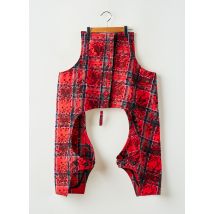 RUNDHOLZ - Pantalon droit rouge en polyester - Femme - Taille 38 - Modz