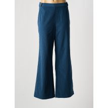 LES TROPEZIENNES - Pantalon flare bleu en polyester - Femme - Taille 42 - Modz