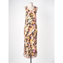 MAEVY - Robe longue orange en viscose - Femme - Taille 34 - Modz