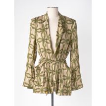 BAZAR DELUXE - Blazer vert en viscose - Femme - Taille 36 - Modz