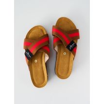 JUSTMINE - Mules/Sabots marron en autre matiere - Femme - Taille 36 - Modz