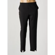 TEMPERATURA - Pantalon slim noir en polyester - Femme - Taille 42 - Modz