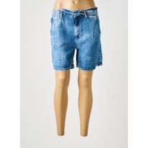 STREET ONE - Short bleu en lyocell - Femme - Taille W31 - Modz