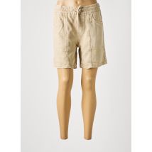 STREET ONE - Short beige en lyocell - Femme - Taille W29 - Modz