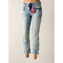 STREET ONE - Jeans coupe slim bleu en coton - Femme - Taille TU - Modz