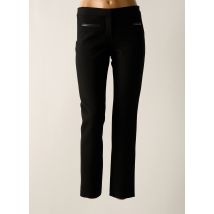 EMMA & CARO - Pantalon slim noir en polyester - Femme - Taille 48 - Modz