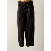 HUMILITY - Pantalon droit bleu en coton - Femme - Taille 36 - Modz