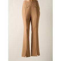 IRIS MITTENAERE FOR MORGAN - Pantalon droit beige en polyester - Femme - Taille 42 - Modz