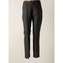 MORGAN - Pantalon droit gris en polyester - Femme - Taille 40 - Modz