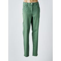 CECIL - Pantalon slim vert en coton - Femme - Taille TU - Modz
