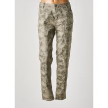 EVA KAYAN - Pantalon slim gris en coton - Femme - Taille 44 - Modz