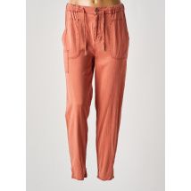 EVA KAYAN - Pantalon slim orange en tencel - Femme - Taille 34 - Modz