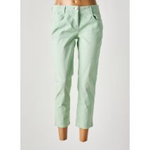 CECIL - Pantalon 7/8 vert en coton - Femme - Taille TU - Modz