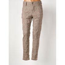 BRUCE & BUTLER - Pantalon slim marron en viscose - Homme - Taille TU - Modz