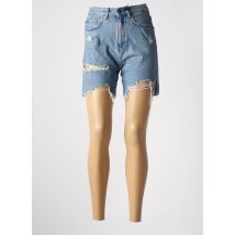 SUBDUED - Short bleu en coton - Femme - Taille 40 - Modz