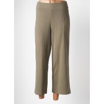 OPUS - Pantalon droit vert en polyester - Femme - Taille 34 - Modz