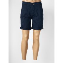 BRUCE & BUTLER - Bermuda bleu en coton - Homme - Taille 42 - Modz