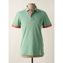VICOMTEA - Polo vert en coton - Homme - Taille S - Modz