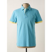 VICOMTEA - Polo bleu en coton - Homme - Taille S - Modz