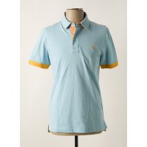 VICOMTEA - Polo bleu en coton - Homme - Taille S - Modz